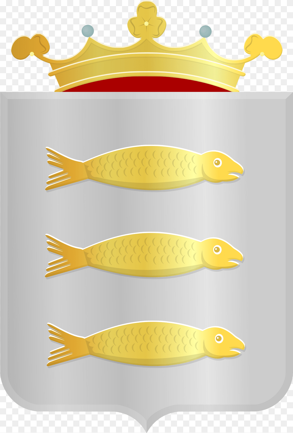 Spaarndam Wapen Clipart, Animal, Fish, Sea Life Png Image