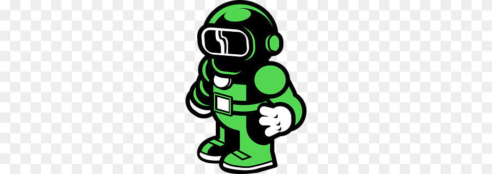 Space Green, Robot Free Png