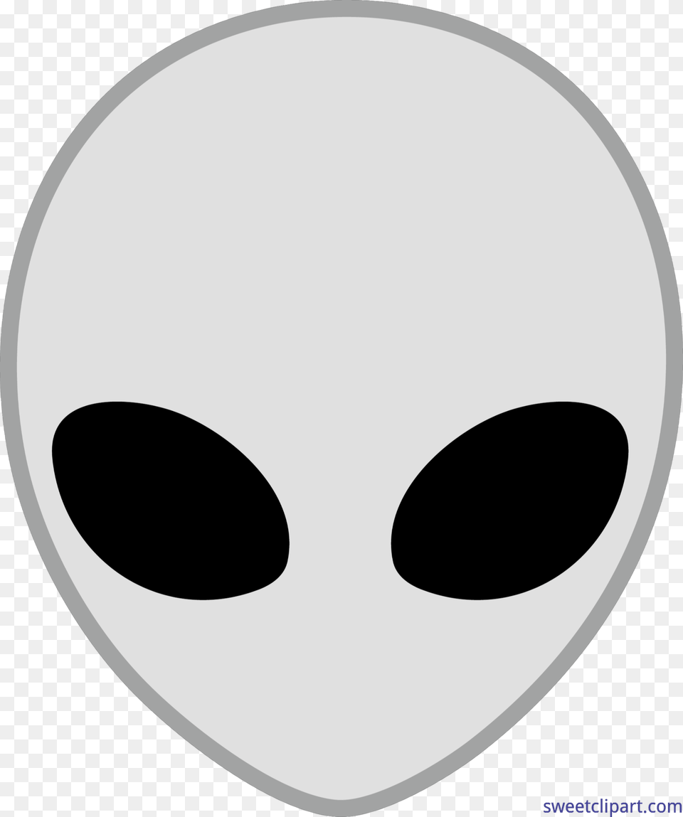 Space Alien Head Gray Clip Art, Mask, Disk Png