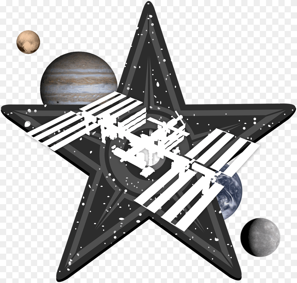 Space Barnstar Hires Clipart, Astronomy, Outer Space, Rocket, Weapon Free Png Download