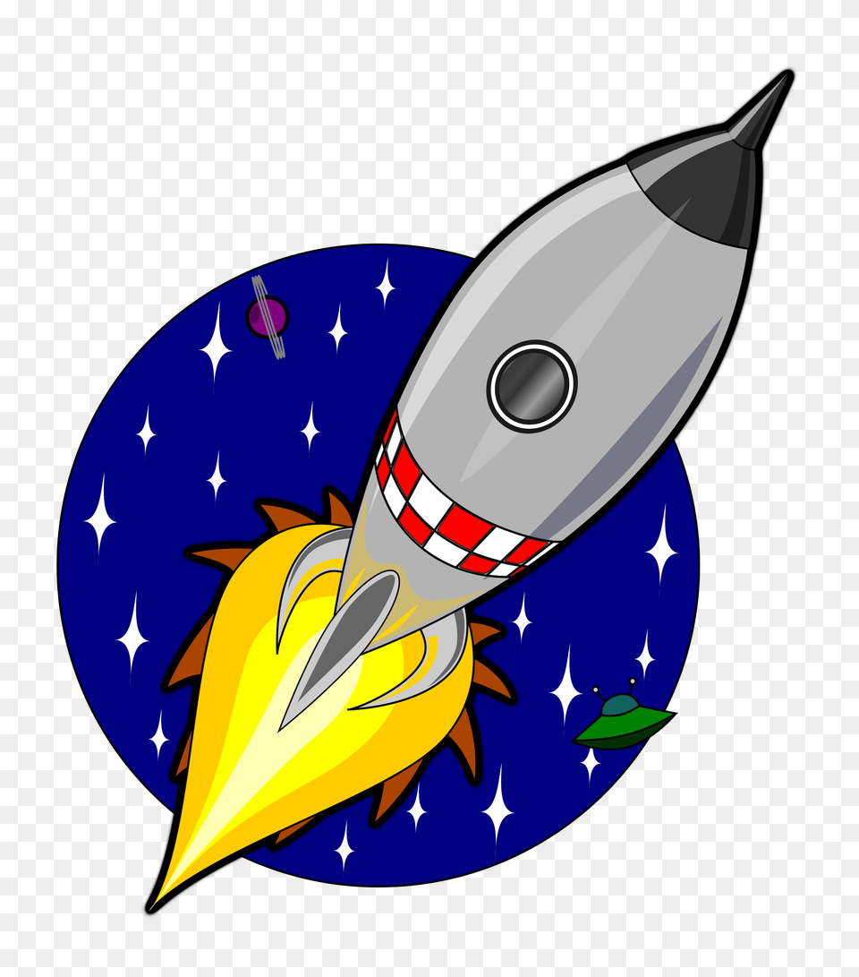 Space Cartoon Image, Weapon, Rocket Png