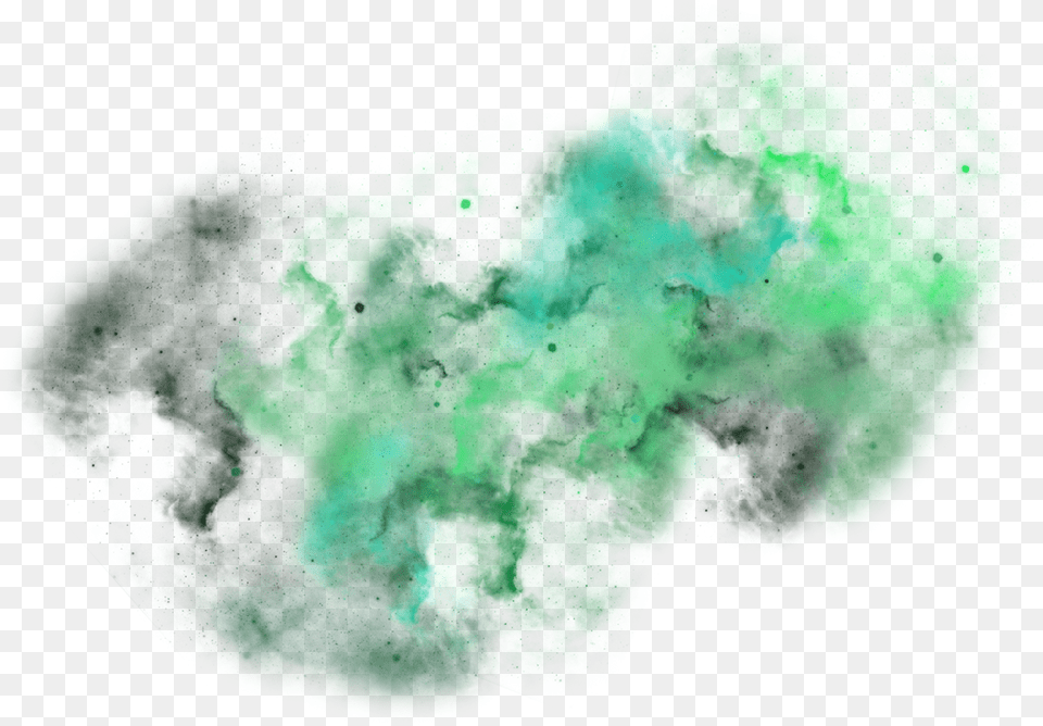 Space Clouds, Green, Nebula, Astronomy, Outer Space Free Png Download