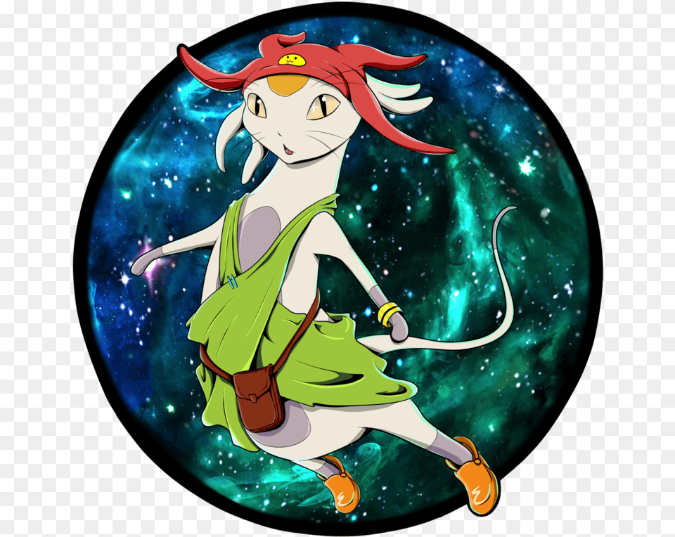 Space Dandy Meow Art Light Stone Illustration, Person, Head, Face, Shoe Free Png