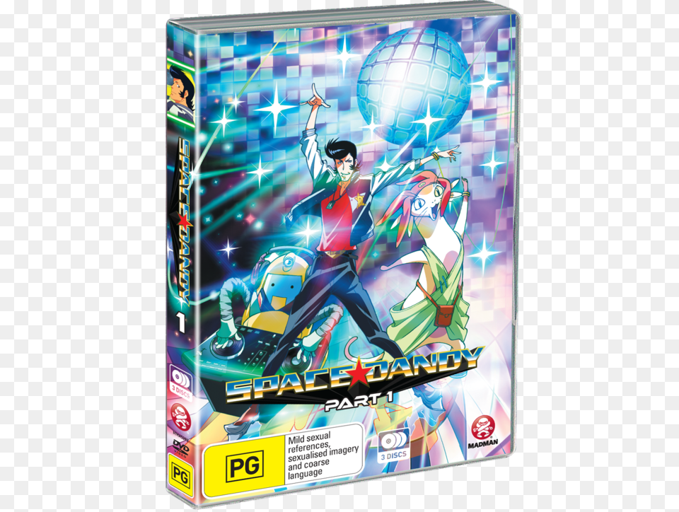 Space Dandy Part 1 Space Dandy Part 1 Eps 1, Book, Comics, Publication, Adult Free Png