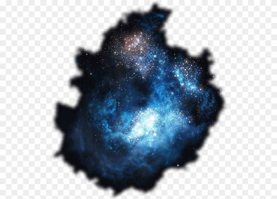Space Effects Blue Galaxy Magic Black Sparkles Cosmos Redshift, Astronomy, Nebula, Outer Space, Nature Free Transparent Png