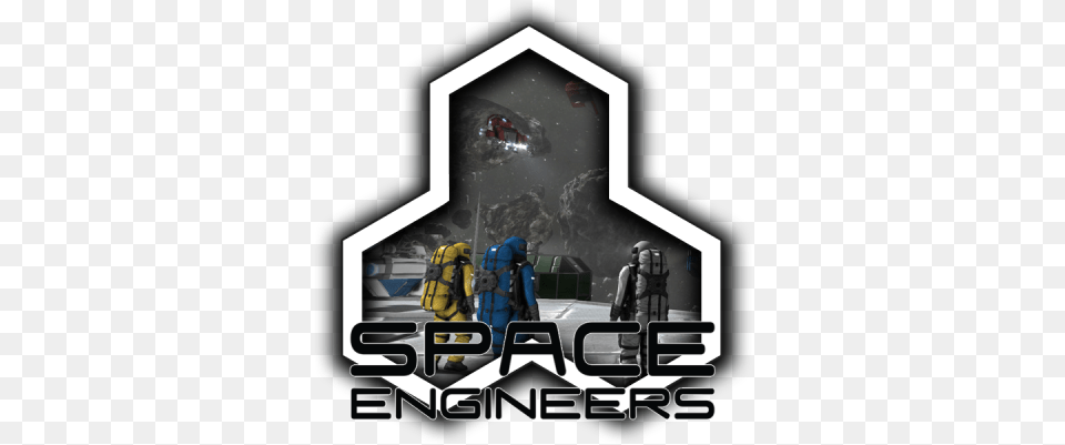 Space Engineers Server Hosting Space Engineers Game Icon, Bag, Adult, Male, Man Free Transparent Png