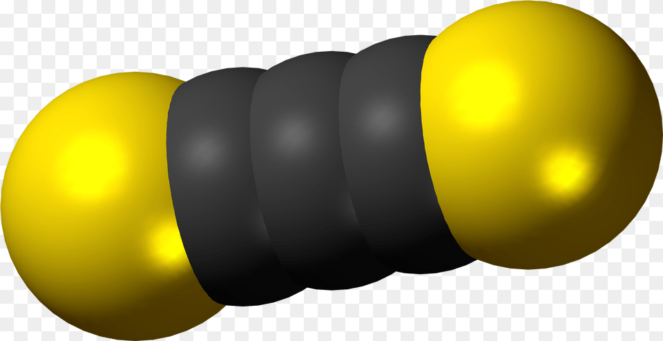Space Filling Model Of The Carbon Subsulfide Molecule Sulfide Space Filling Model, Sphere, Astronomy, Moon, Nature Free Png