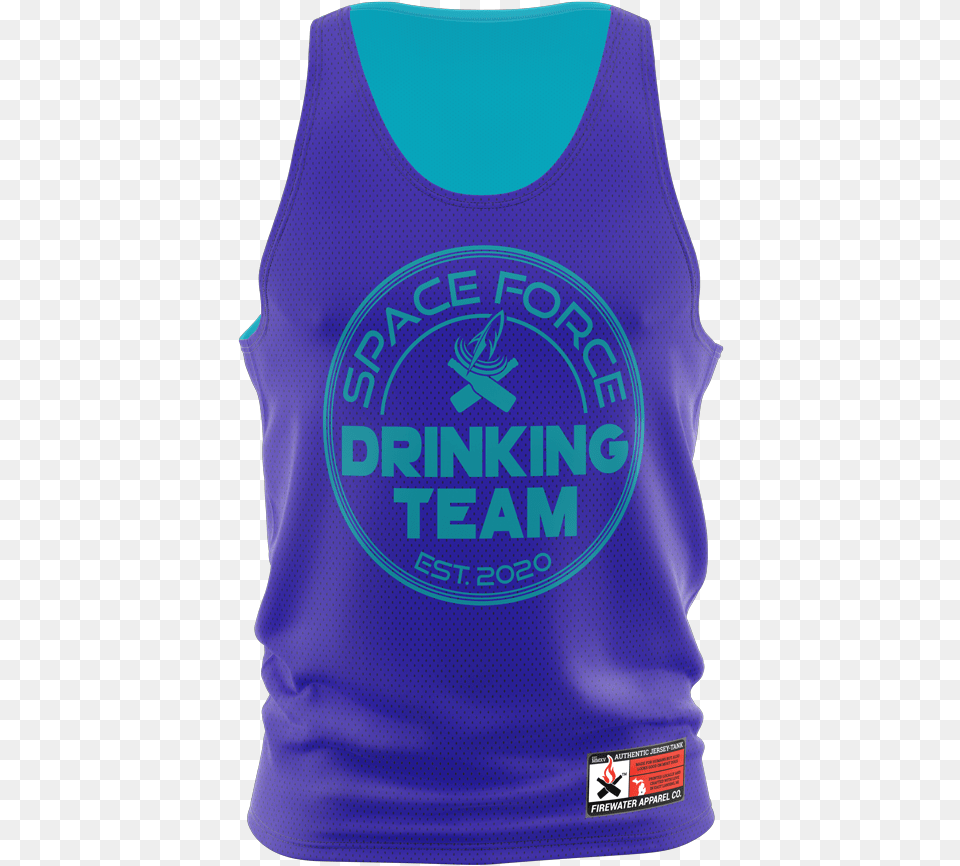 Space Force Jersey Tank, Clothing, Shirt, Tank Top, Person Free Png Download