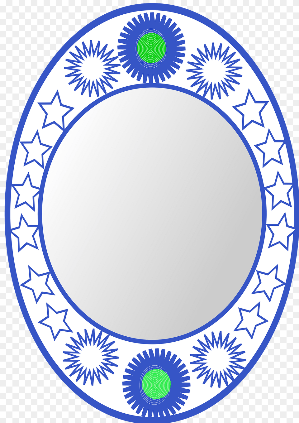 Space Frame Clipart, Oval Png Image