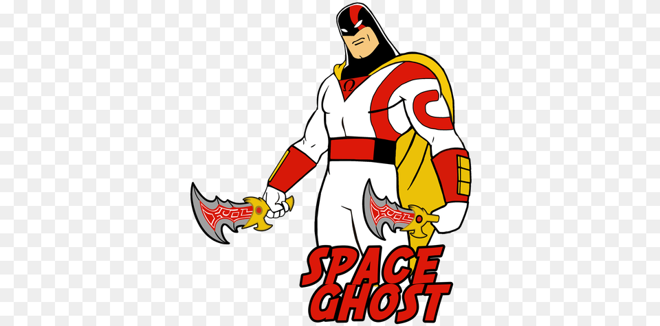 Space Ghost Of Sparta God War Cartoon Captain Fandom Space Ghost, People, Person, Adult, Male Free Transparent Png