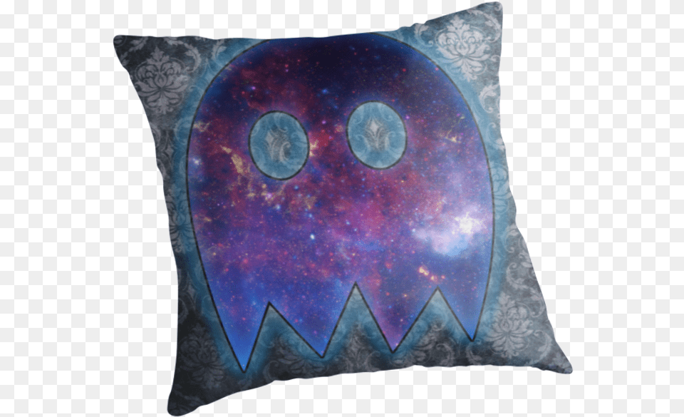 Space Ghost Print By Creepyjoe Cushion, Home Decor, Pillow, Accessories, Ornament Png