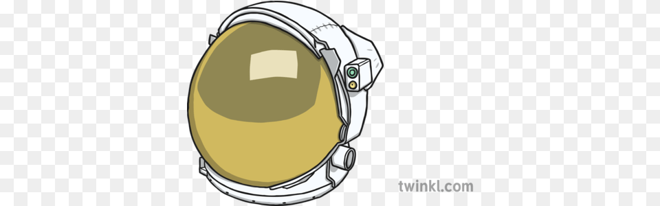 Space Helmet Illustration Twinkl Circle, Clothing, Hardhat, Lighting Free Png