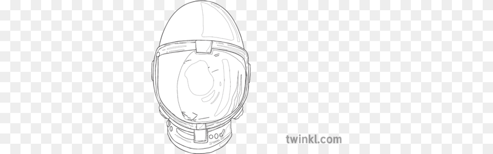 Space Helmet Wonder August Travel Outer Mps Ks2 Bw Rgb Vertical, Clothing, Hardhat, Crash Helmet, Art Png