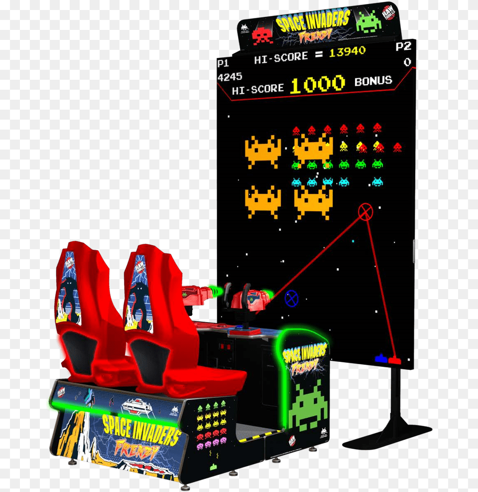 Space Invader Arcade Machine, Arcade Game Machine, Game Png Image