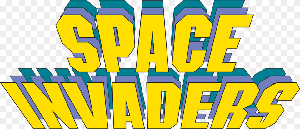 Space Invaders, Logo, Text, Crowd, Person Free Png