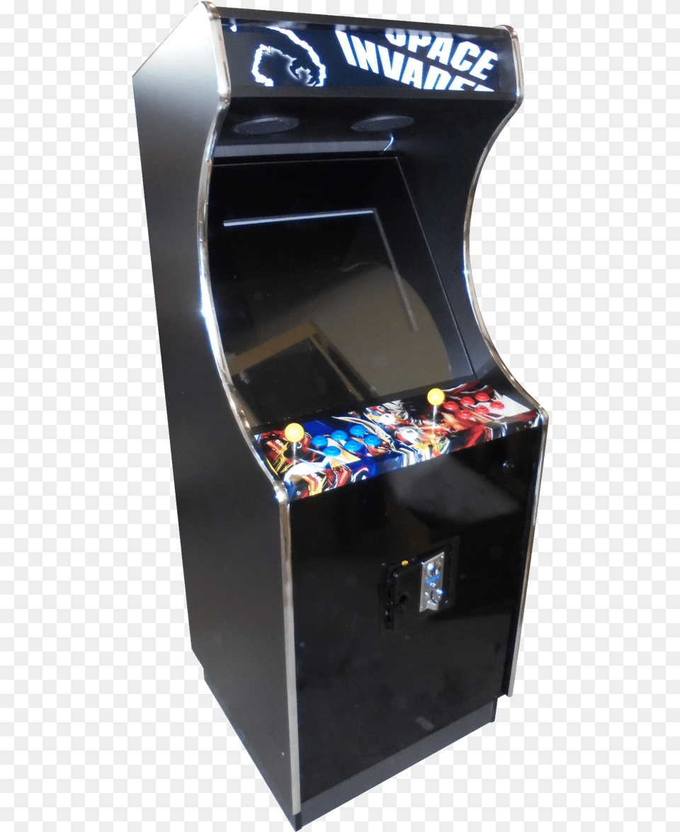 Space Invaders Black Upright Space Invaders, Arcade Game Machine, Game Free Transparent Png