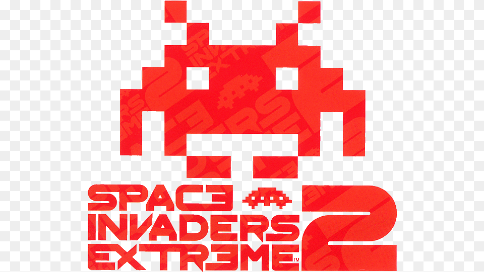 Space Invaders Extreme 2 Logo Space Invaders, Advertisement, Poster Free Png