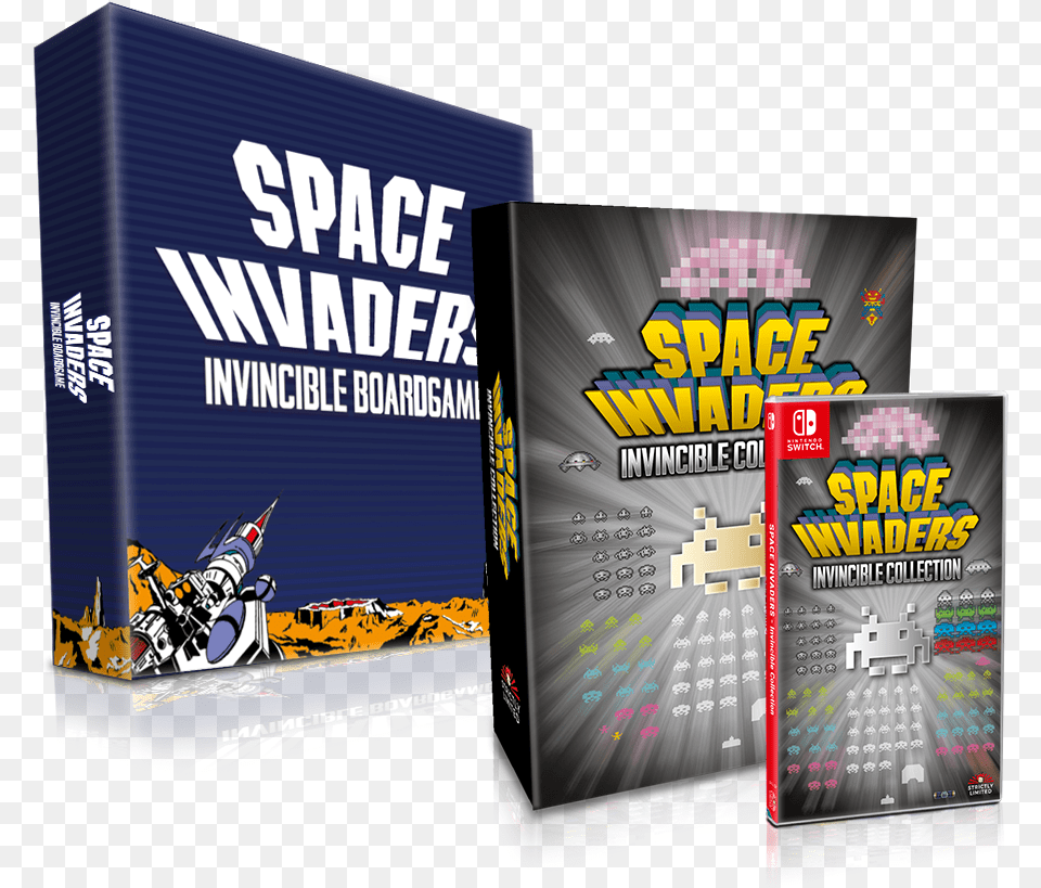 Space Invaders Invincible Collection Graphic Design, Advertisement, Poster Free Transparent Png