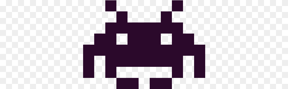 Space Invaders Logo, Lighting, Purple, Pattern Free Png Download