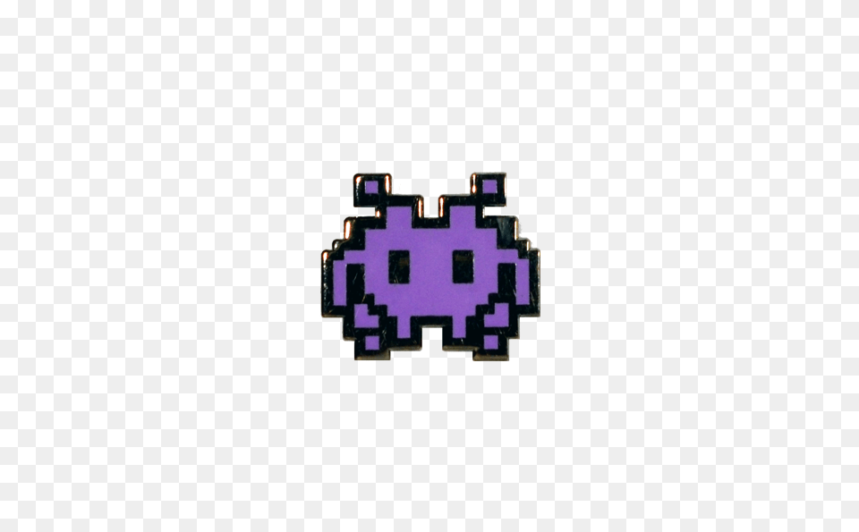 Space Invaders Pin Pinhype, Purple Free Png Download