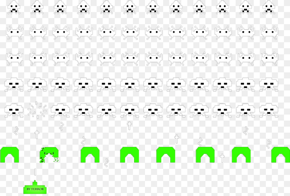 Space Invaders Space Invader Game, Text Free Png
