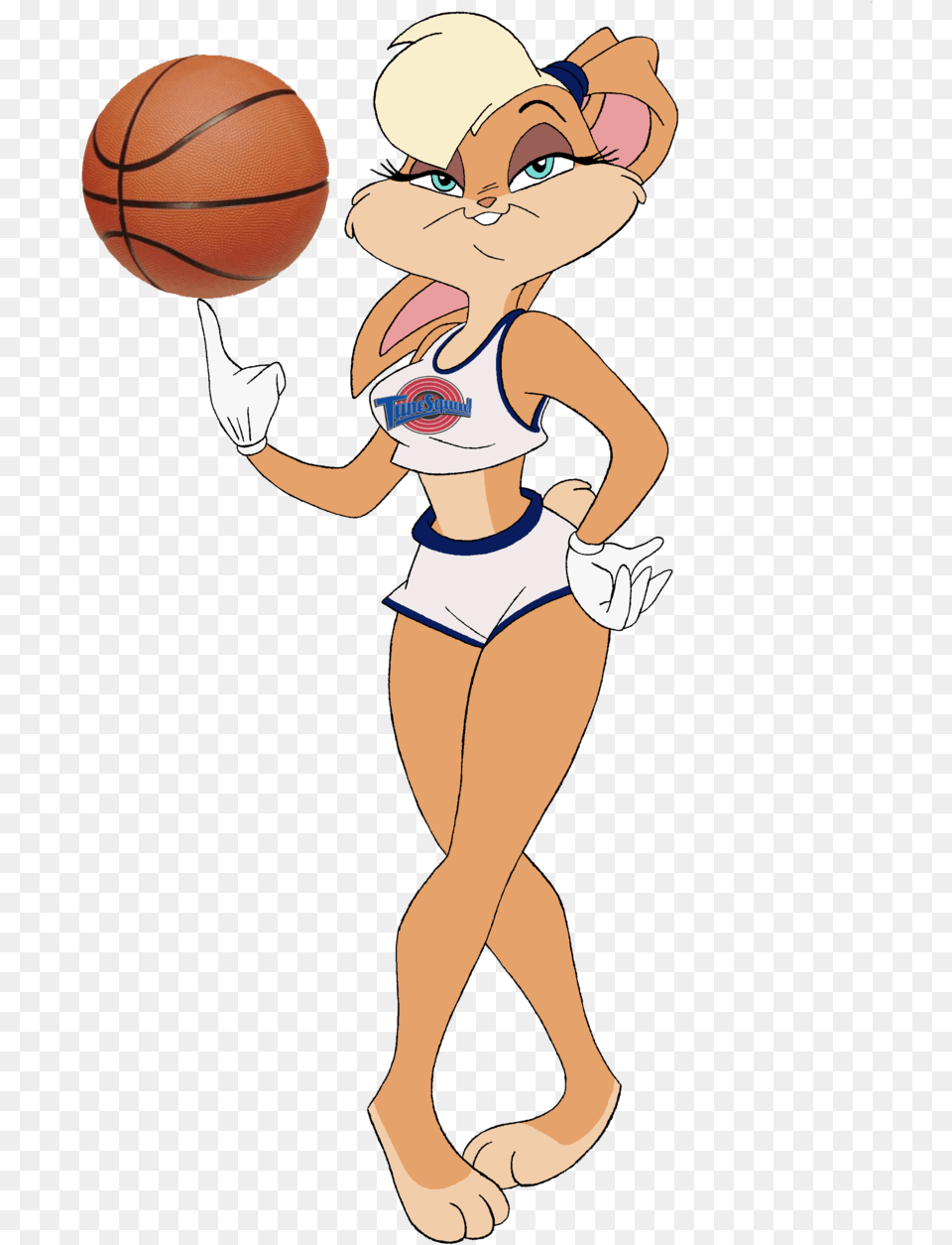 Space Jam Lola Bunny, Ball, Basketball, Basketball (ball), Sport Free Png Download