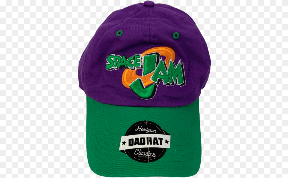 Space Jam Purple Dad Hat Space Jam Hat, Baseball Cap, Cap, Clothing, Hoodie Png Image
