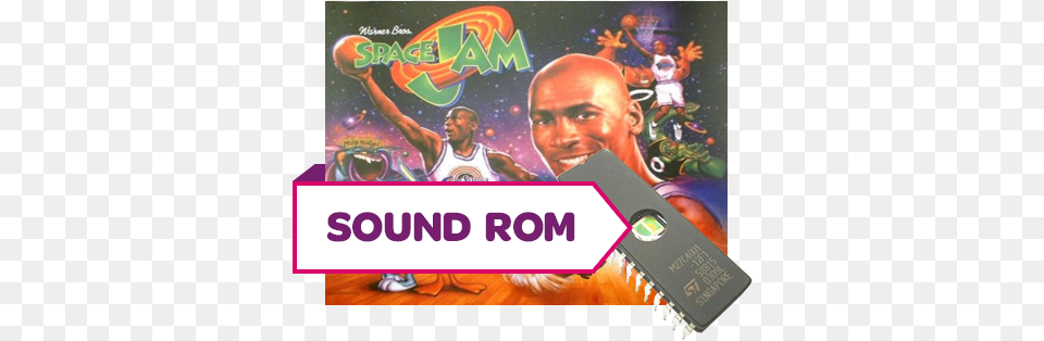 Space Jam Sound Rom U21 Flyer, Electronics, Hardware, Adult, Male Free Png Download