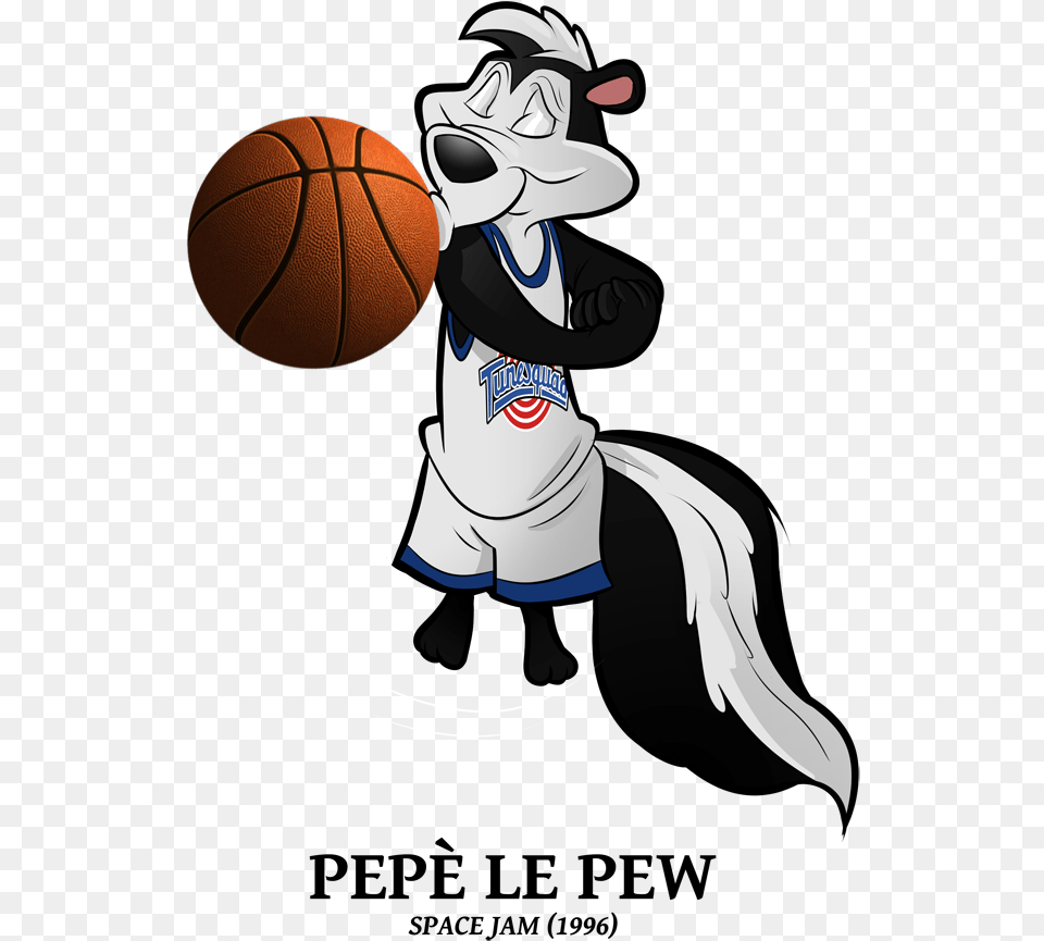 Space Jam Space Jam Cupcake Toppers, Ball, Basketball, Basketball (ball), Sport Free Png Download