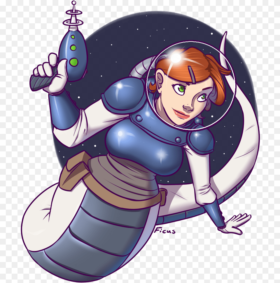 Space Lamia Commission By Space Lamia, Book, Comics, Publication, Cleaning Png