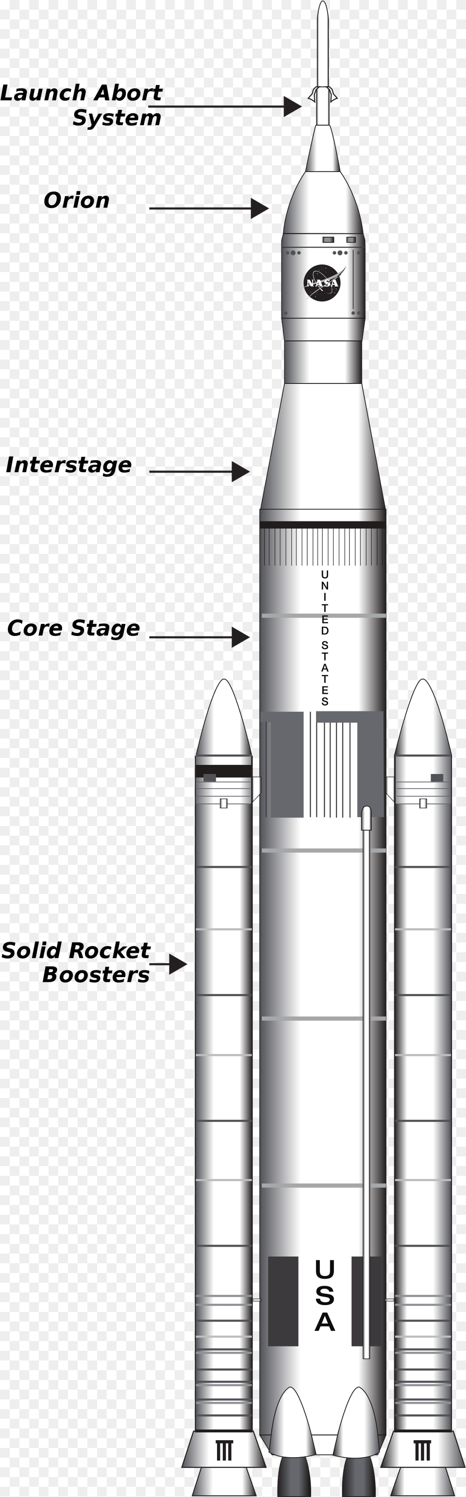 Space Launch System Rocket, Weapon, Aircraft, Spaceship Free Transparent Png