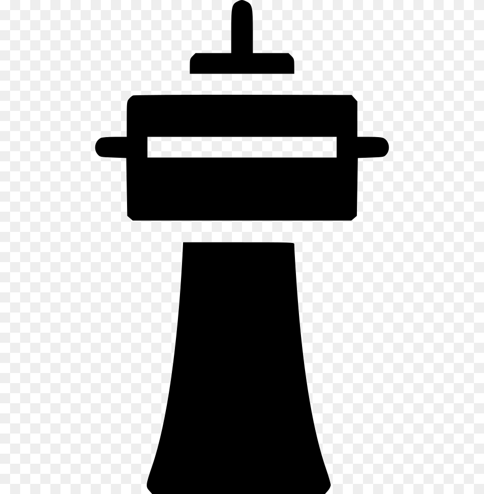 Space Needle Icon Stencil, Cross, Symbol, Electronics Free Png Download