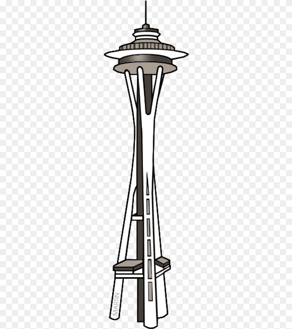 Space Needle Seattle, Architecture, Building, Tower, Landmark Png Image