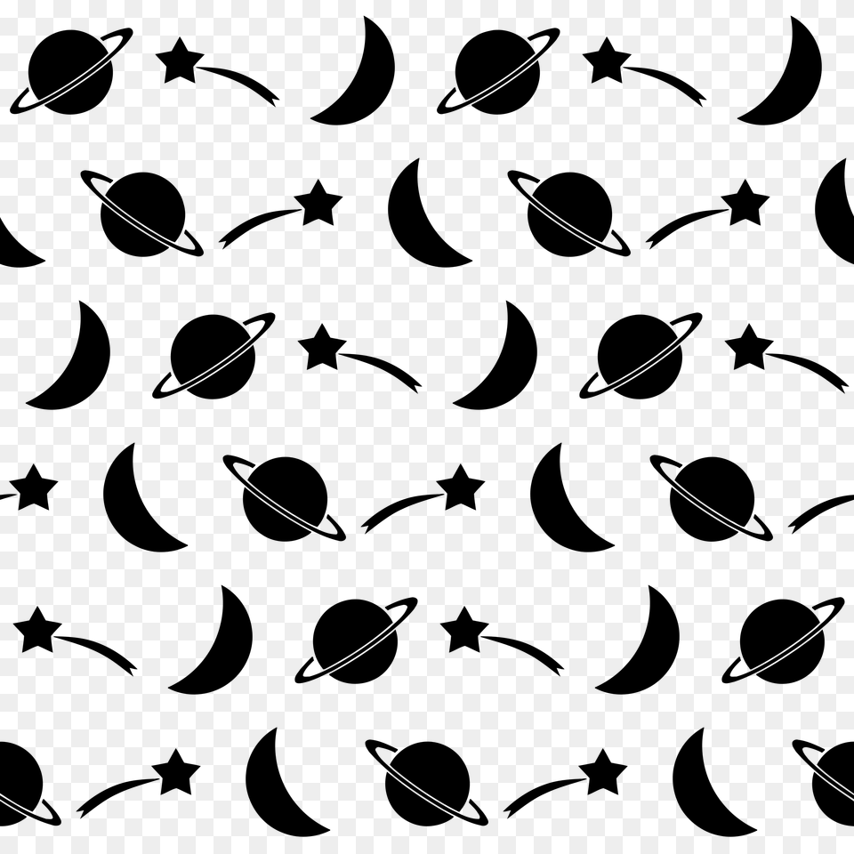 Space Pattern, Gray Png Image