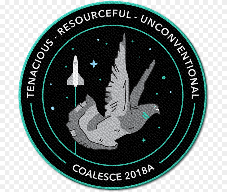 Space Pigeon Pigeon Patch, Emblem, Symbol, Electronics, Hockey Png Image