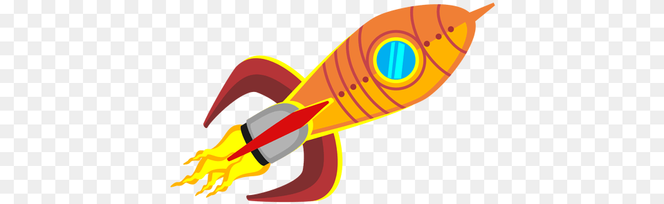 Space Rocket Cartoon Icon Cohete Cartoon, Aircraft, Airplane, Transportation, Vehicle Free Png