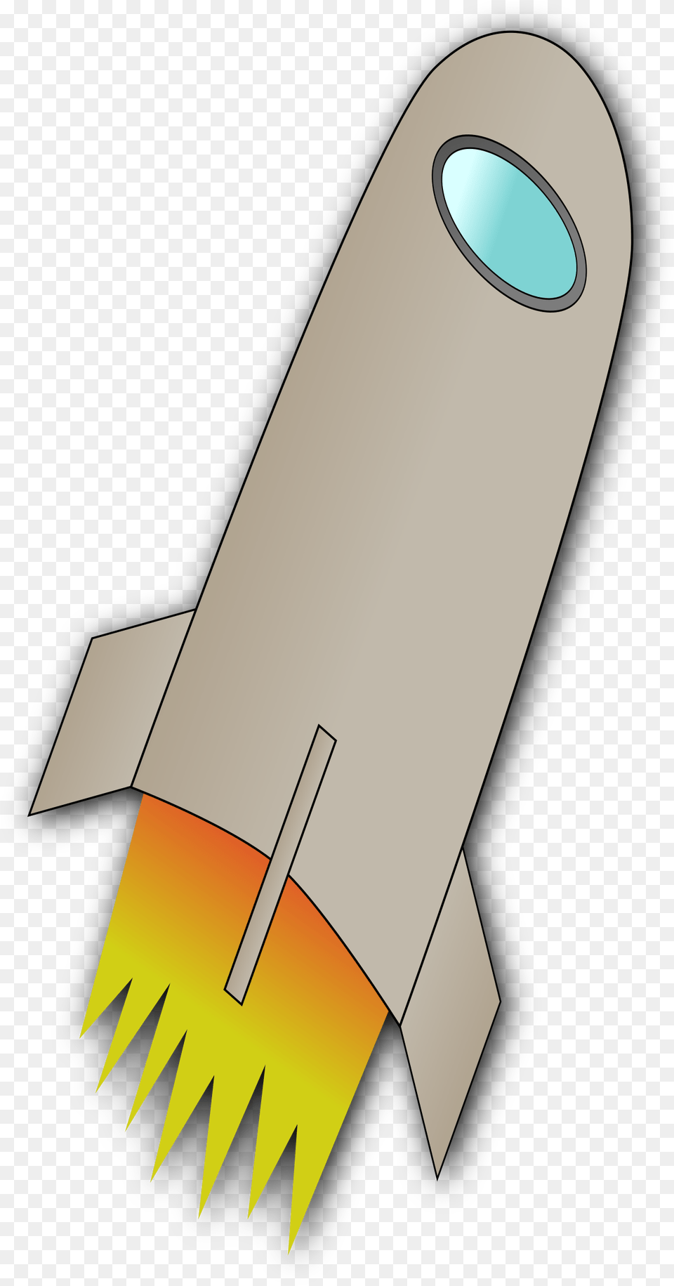 Space Rocket Whit Fire Clip Arts Rocket, Ammunition, Brush, Device, Missile Free Png Download