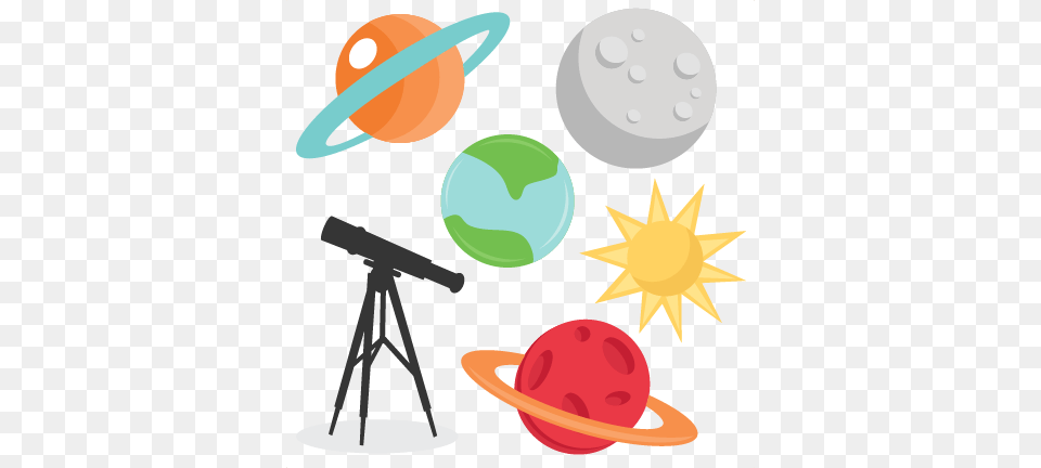 Space Set Cutting For Scrapbooking Alien, Astronomy, Outer Space Free Transparent Png