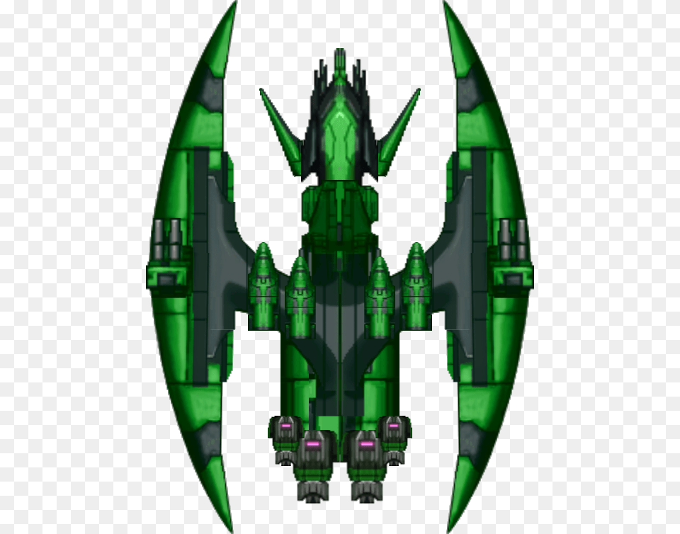 Space Ship, Green, Mortar Shell, Weapon Free Transparent Png