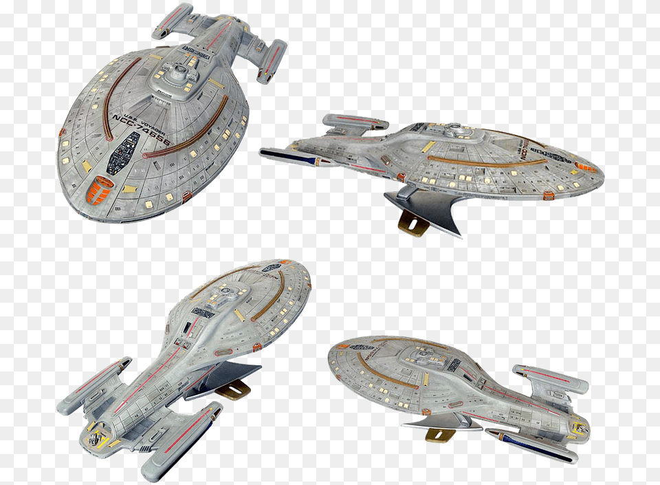Space Ship Model Star Trek Uss Ph Star Trek Voyager Ship Model, Aircraft, Spaceship, Transportation, Vehicle Free Png Download