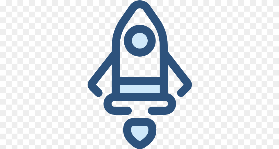 Space Ship Transport Icons Rocket Ship Icon Blue, Lighting, Person Free Png Download