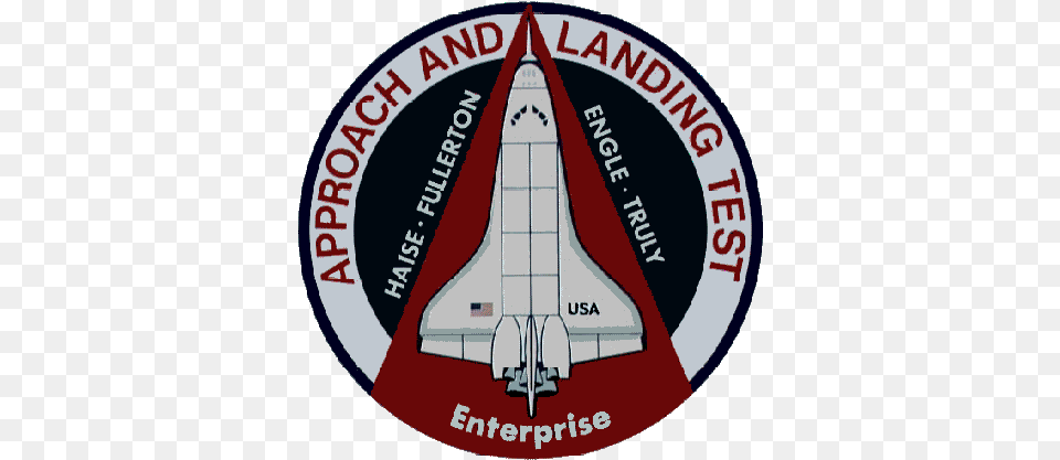 Space Shuttle Enterprise Logo Space Shuttle Enterprise Logo, Aircraft, Spaceship, Transportation, Vehicle Png