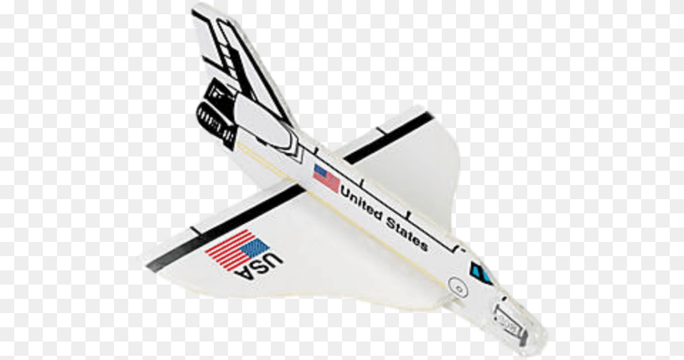 Space Shuttle Flyer Clipped Fx 2 Dozen 24 Us Space Shuttle Foam Gliders Party, Aircraft, Transportation, Vehicle, Airplane Png