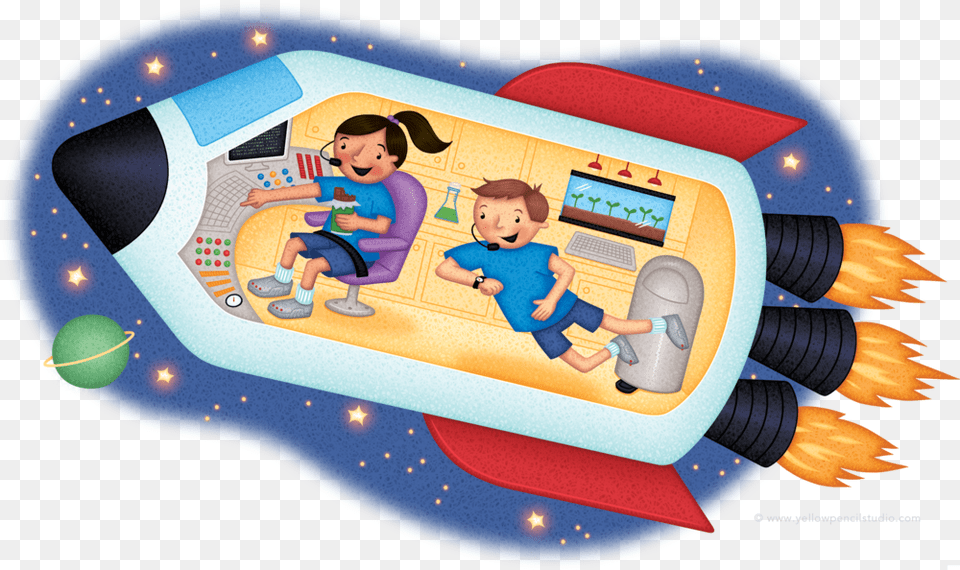 Space Shuttle Kids, Baby, Person, Machine, Wheel Png