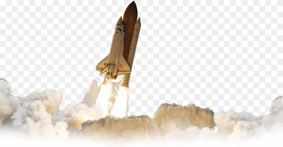 Space Shuttle Launch, Rocket, Weapon, Aircraft, Spaceship Png