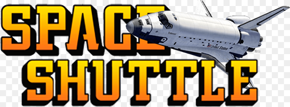 Space Shuttle Pinball Logo Download Space Shuttle Pinball Logo, Aircraft, Transportation, Vehicle, Space Shuttle Free Png