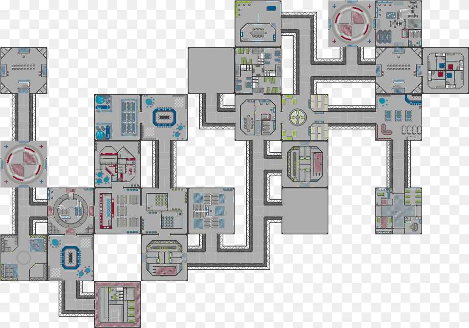 Space Station Small Floor Plan, Diagram, Scoreboard, Floor Plan, Cad Diagram Free Png Download