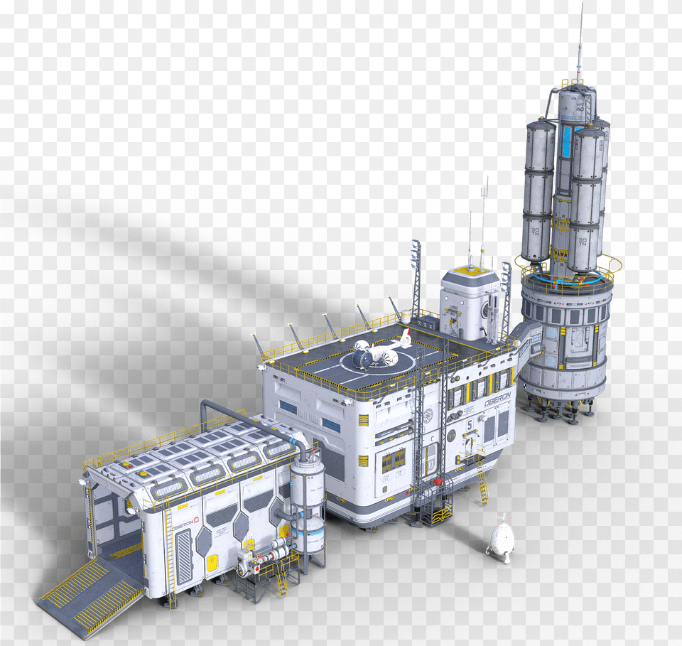 Space Station Spaceship Scifi Scale Model, Cad Diagram, Diagram Png Image
