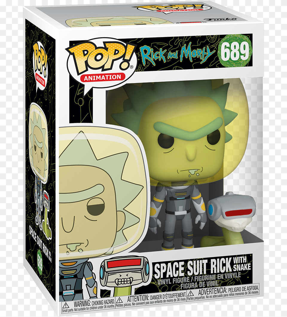 Space Suit Rick With Snake Catalog Funko Everyone Is A Space Suit Rick Funko, Toy, Book, Comics, Publication Png