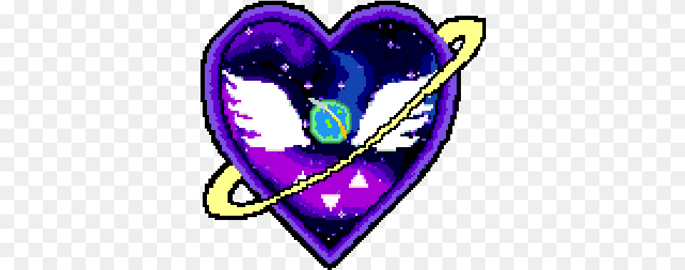 Space Version Of The Deltarune Logo Deltarune Logo, Purple, Heart, Baby, Person Png
